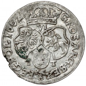 Ján II Kazimír, šiesty z Bydhošti 1662 TT - veľmi pekný