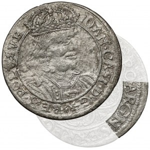 Jan II. Kasimir, Sechster von Lemberg 1661 GBA - ARGN-Fehler