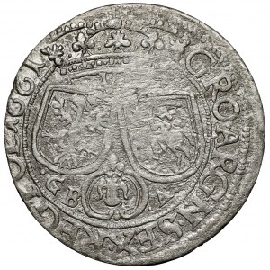 Jan II Kazimierz, Szóstak Lwów 1661 GBA - błąd ARGN