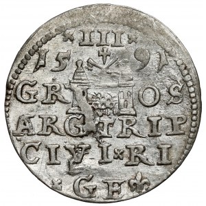 Sigismund III. Vasa, Troika Riga 1591