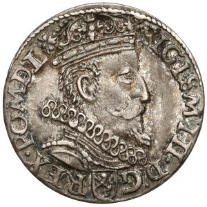 Sigismund III. Vasa, Trojak Kraków 1601 - rechts