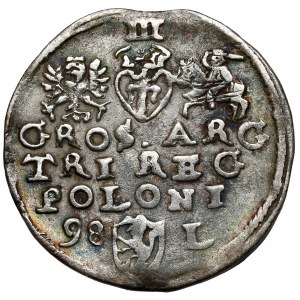Žigmund III Vaza, Trojak Lublin 1598 - dátum naľavo - ZRADKÉ