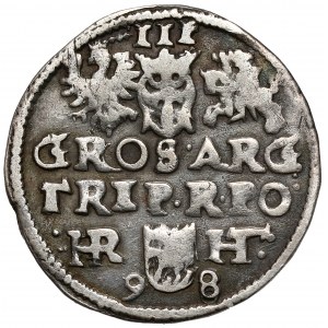 Žigmund III Vasa, Trojak Poznaň 1598 HR-HT