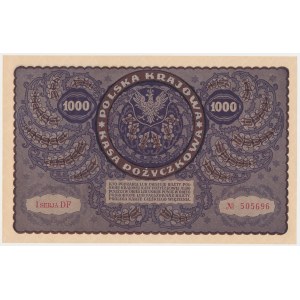 1.000 mkp 1919 - I Serja DF (Mił.29b)