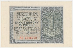 1 złoty 1941 - AD