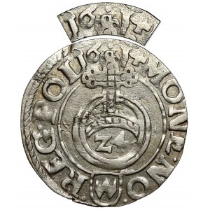 Zygmunt III Waza, Półtorak Bydgoszcz 1614 - PEŁNA data w otoku