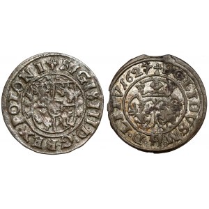 Sigismund III Vasa, Shelrogue Bydgoszcz 1626 and Vilnius 1627, set (2pcs)