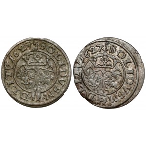 Zikmund III Vasa, Vilnius Shelly 1627, sada (2ks)