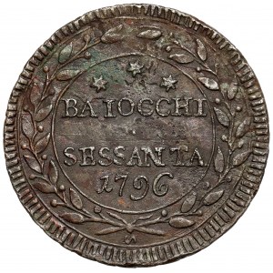 Vatikan, Pius VI., 60 baiocchi 1796