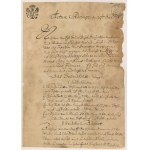 Stare dokumenty z lat 1758 i 1821 (2szt)