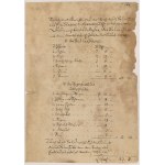 Stare dokumenty z lat 1758 i 1821 (2szt)