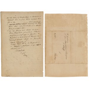 Stare dokumenty z lat 1832 i 1852 (2szt)