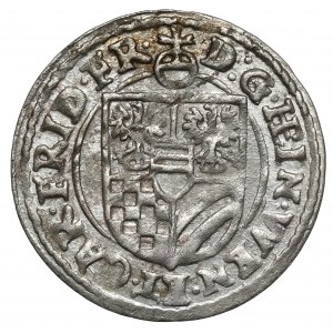 Slezsko, Jindřich Václav a Karel Fridrich, 3 krajcary 1619, Olesnica