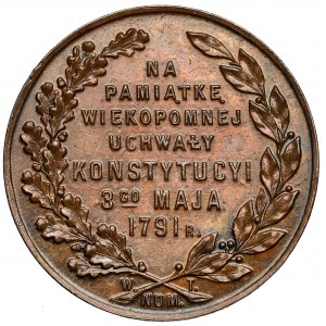 Medal, 125. rocznica Uchwalenia Konstytucji 3 Maja 1915