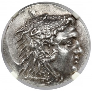 Řecko, Thrákie, Odessos, Tetradrachma jménem Alexandra III (125-70 př. n. l.).