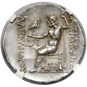 Řecko, Thrákie, Odessos, Tetradrachma jménem Alexandra III (125-70 př. n. l.).