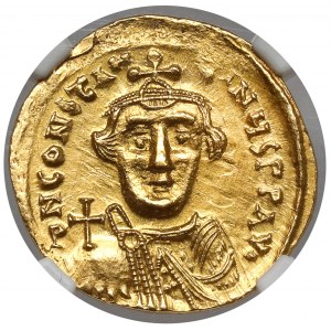 Konstans II (641-668 AD) Solid, Konstantynopol