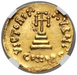 Konstans II (641-668 AD) Solid, Konstantynopol