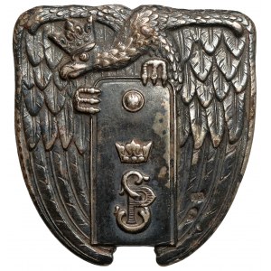 Abzeichen, Infanterie-Kadettenschule - Absolventenversion - IN SILBER