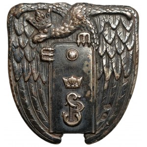 Odznak, Škola kadetů pěchoty - absolventská verze - STŘÍBRNÝ