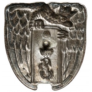 Badge, Infantry Cadet School - graduate version - IN SILVER