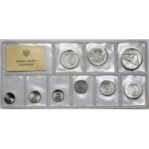 Polskie monety aluminiowe - zgrzewka