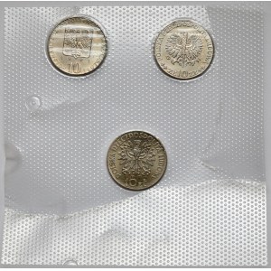 CuNi 10 zlatá vzorka 1971 FAO - v blistri (3ks)