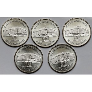 20 000 zlotých 1994 Národná mincovňa, sada (5ks)