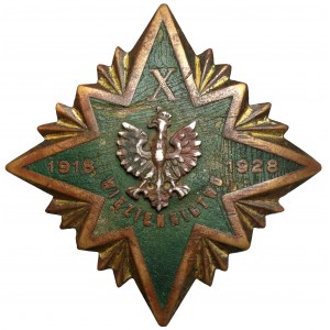 Odznak, 10. výročie väzenskej služby 1918-1928