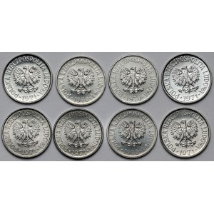 50 grošů 1970-1971 - mincovna (8 ks)