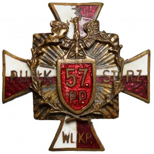 Odznaka, 57 Pułk Piechoty - miniatura
