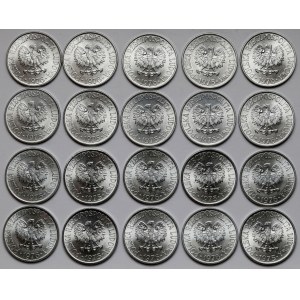 50 Pfennige 1975-1976, Satz (20 Stück)