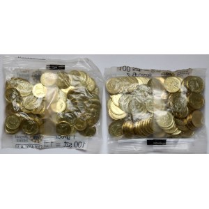 Worki mennicze 1 grosz i 2 grosze 2013 Royal Mint (2szt)