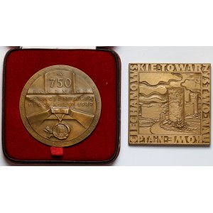 Medale Konrad I Mazowiecki i Siemowit III (2szt)