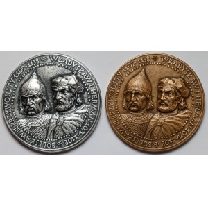 Medaile, Herman a Krzywousty (2ks)