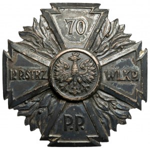 Odznak 70. velkopolského pěšího pluku [155].