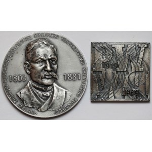 Medale, Gustaw Zieliński i 50 lat PWPW (2szt)
