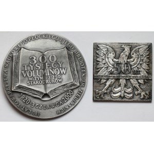 Medaillen, Gustaw Zieliński und 50 Jahre PWPW (2 Stk.)