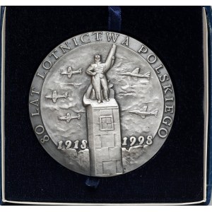 Medaille, 80 Jahre Polnische Luftfahrt 1998