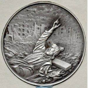 Strieborná medaila, 40. výročie Varšavského povstania 1984