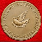 Medaile k 10. výročí osvobození Varšavy 1955
