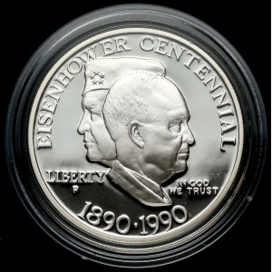 USA, Dollar 1990 - Eisenhower Centennial