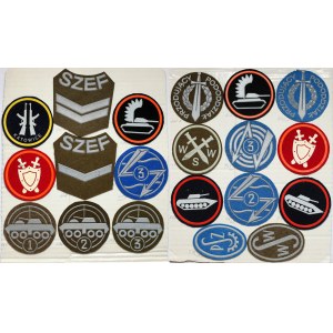 PRL, Set of military patches (20pcs)