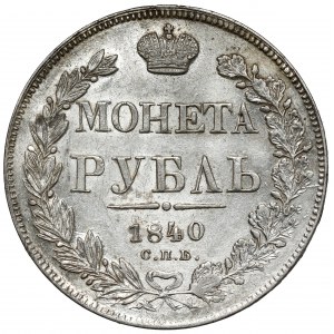 Russland, Nikolaus I., Rubel 1840