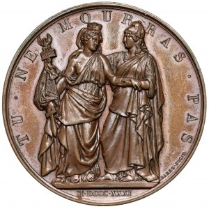 Medaila, a L'Heroique Pologne (Hrdinské Poľsko) 1831
