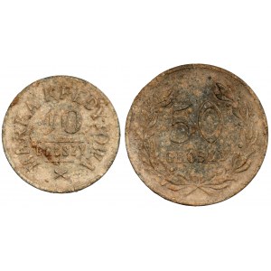 Iwieniec, 6th battalion of the Border Protection Corps - 10 and 50 pennies