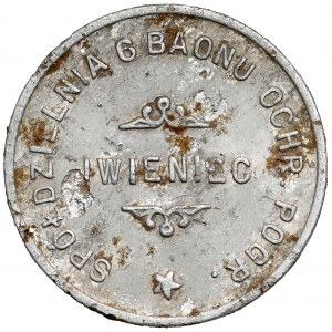 Iwieniec, 6. Bataillon des Grenzschutzkorps - 1 Gold - B.RARE