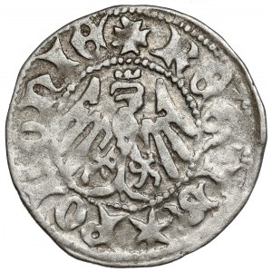 Ladislaus II Jagiello, Halbpfennig Krakau - Typ 7 - ohne Zeichen