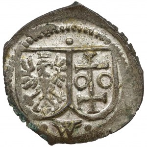 Sigismund III Vasa, One-sided denarius Wschowa WITHOUT date - beautiful