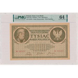 1 000 mkp 1919 - bez označení série